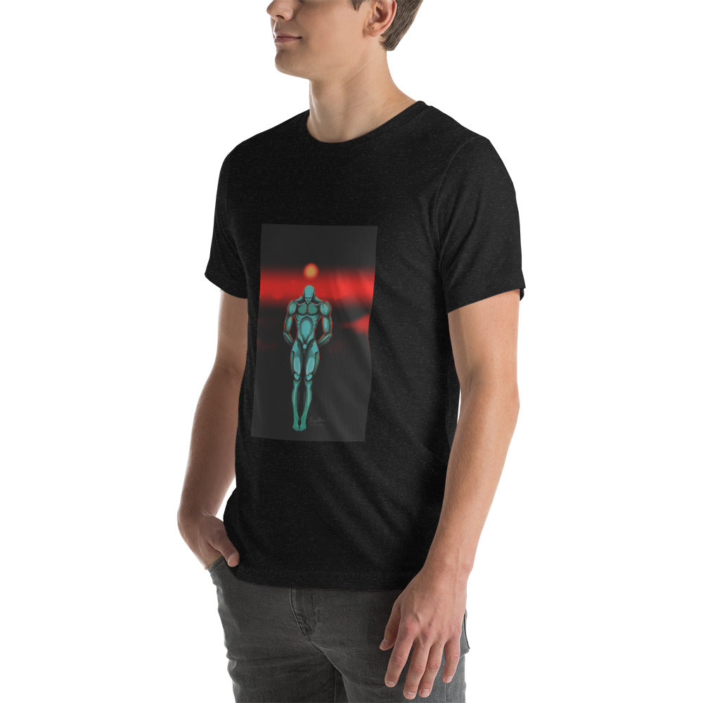 Alone on the red planet- Unisex t-shirt