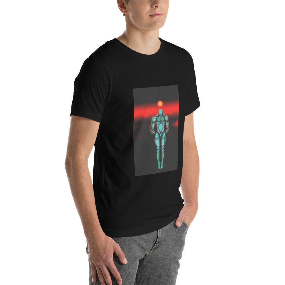 Alone on the red planet- Unisex t-shirt