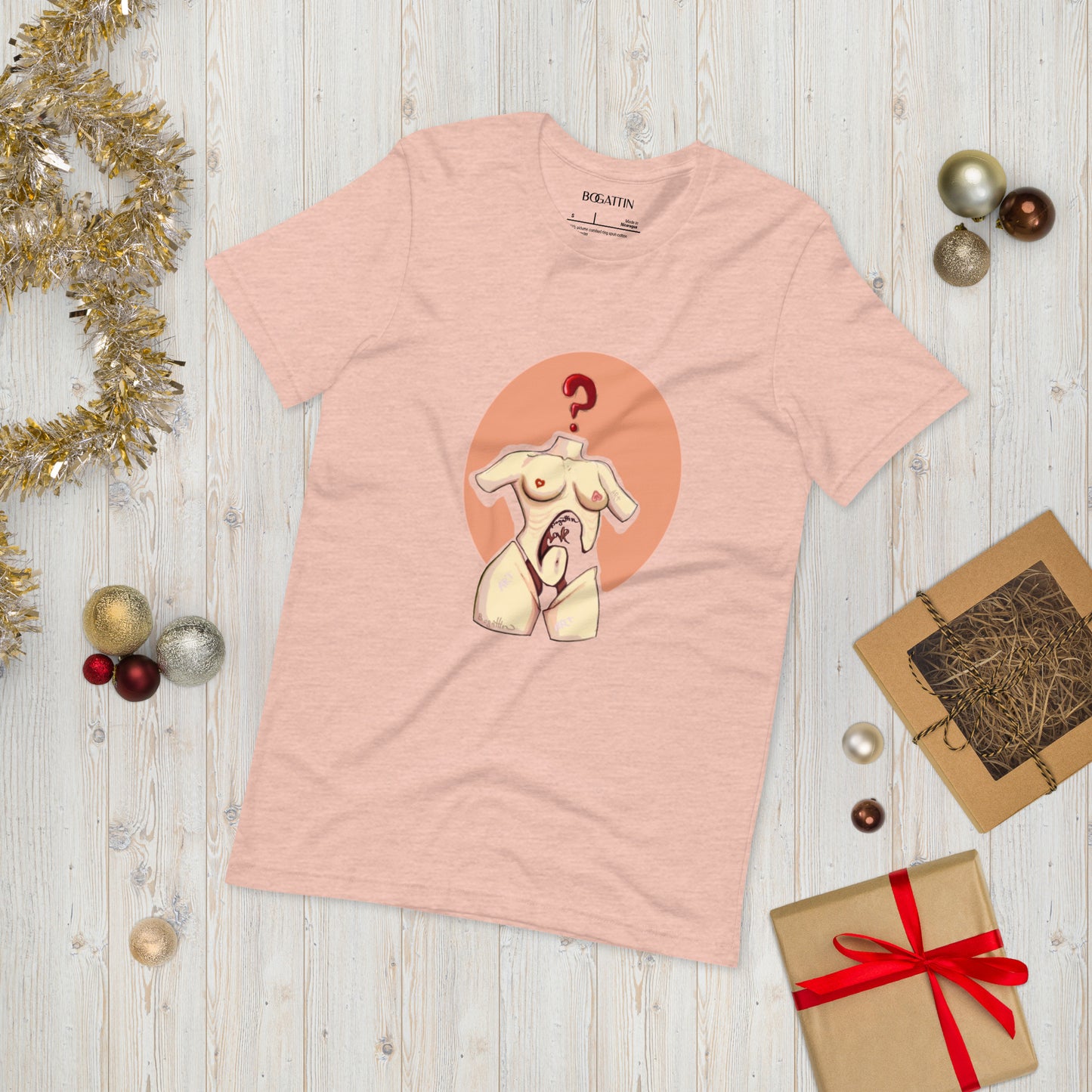 Peach Unisex t-shirt