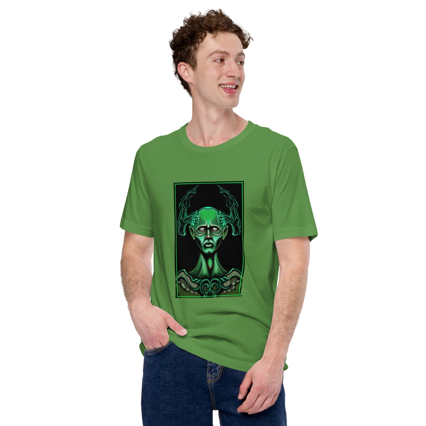 Green unisex t-shirt