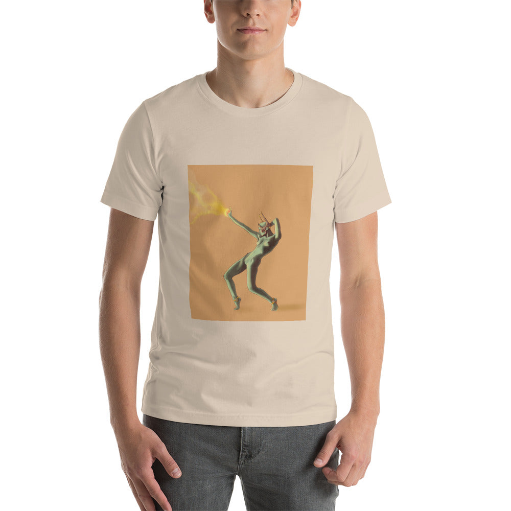 Soft-cream unisex t-shirt