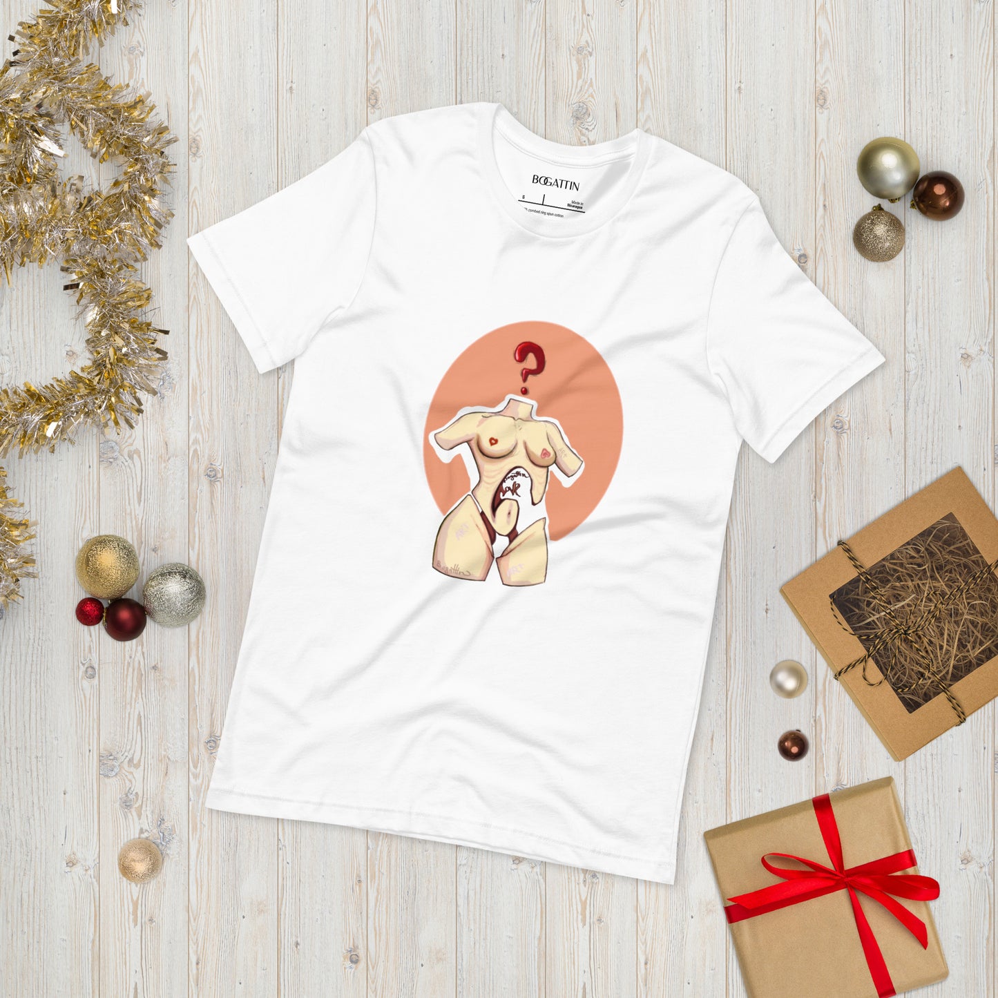 White Unisex t-shirt