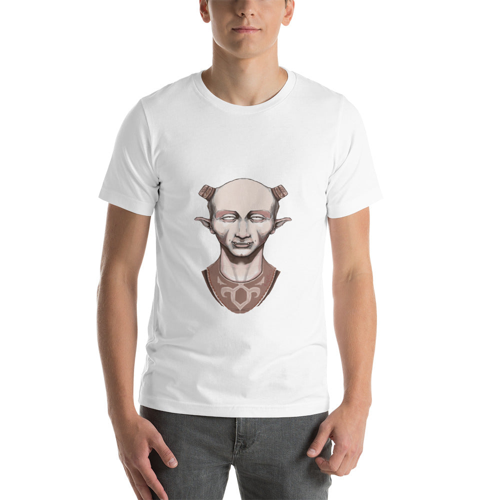 White unisex t-shirt