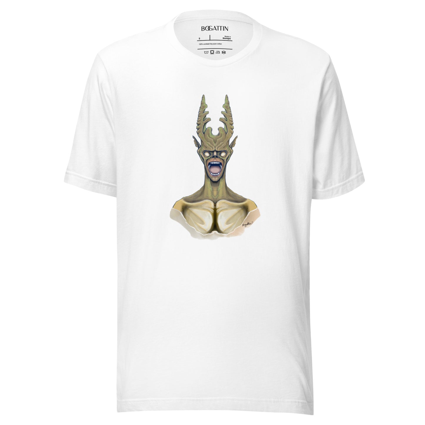 White unisex t-shirt
