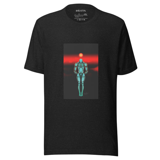 Black-heather Unisex t-shirt 