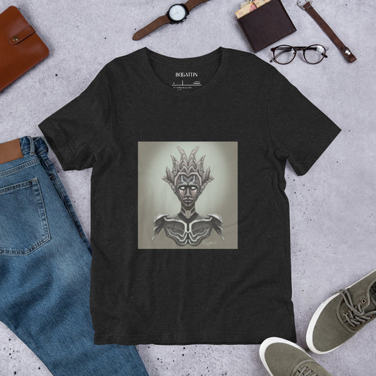 Black-heather Unisex t-shirt