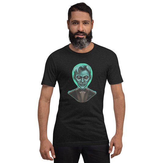 Black-heather Unisex t-shirt