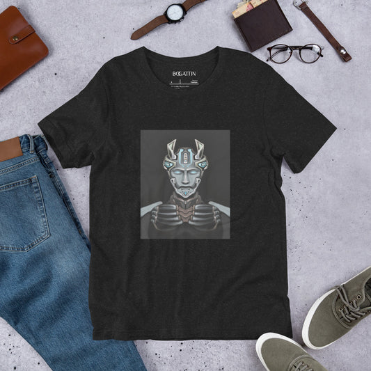 Black-heather Unisex t-shirt
