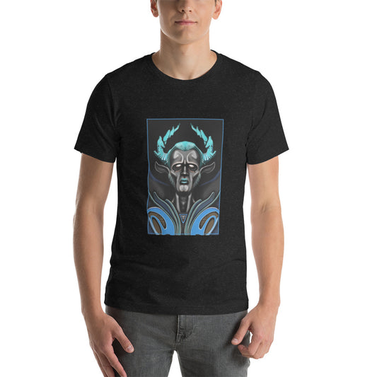 Black-heather Unisex t-shirt