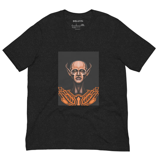 Black-heather Unisex t-shirt