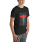 Black-heather unisex t-shirt