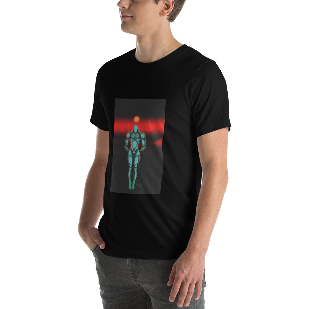 Alone on the red planet- Unisex t-shirt