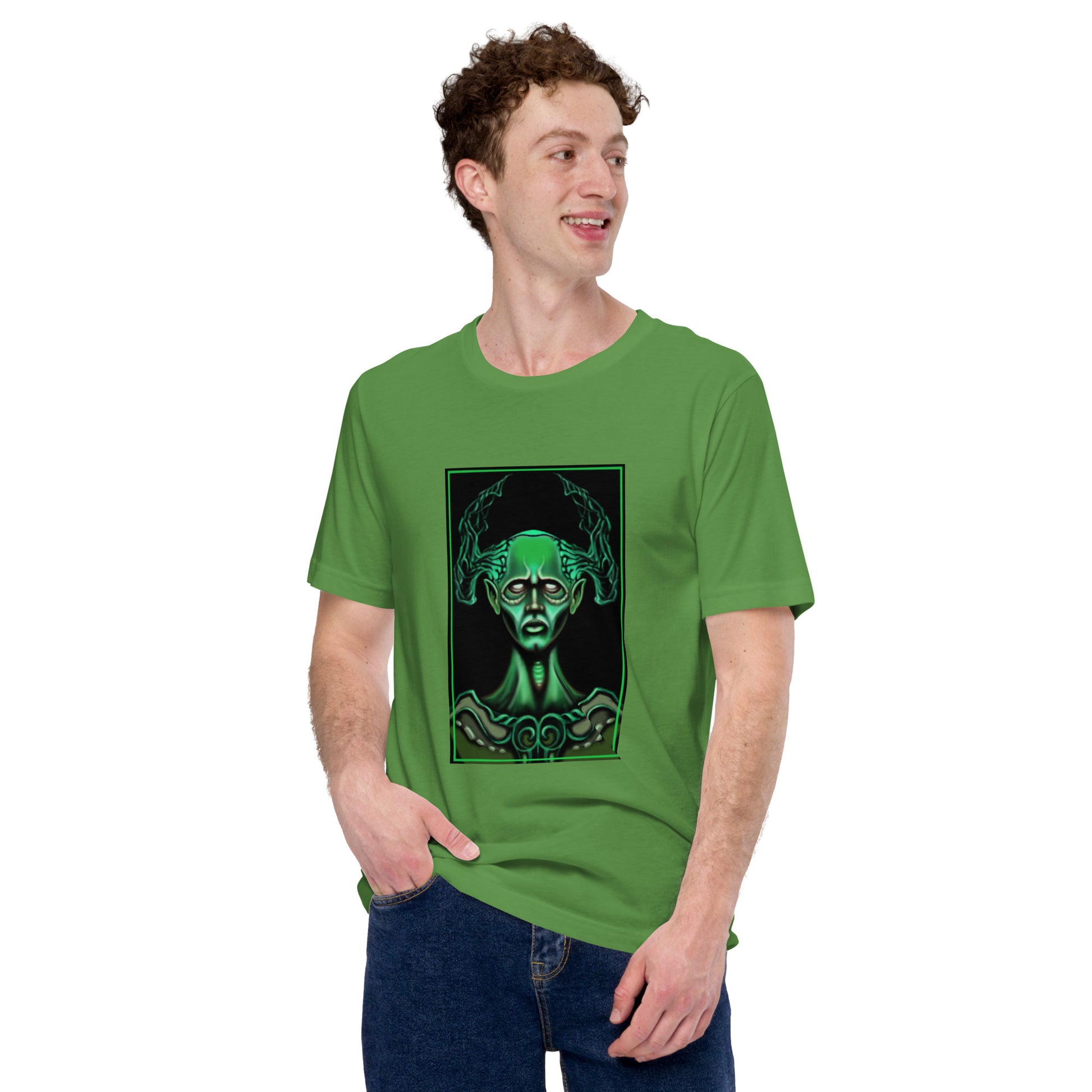 Green unisex t-shirt