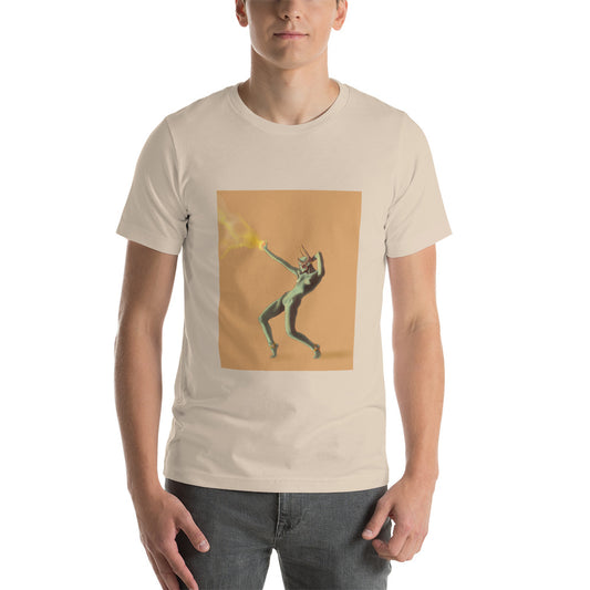 Soft-cream unisex t-shirt