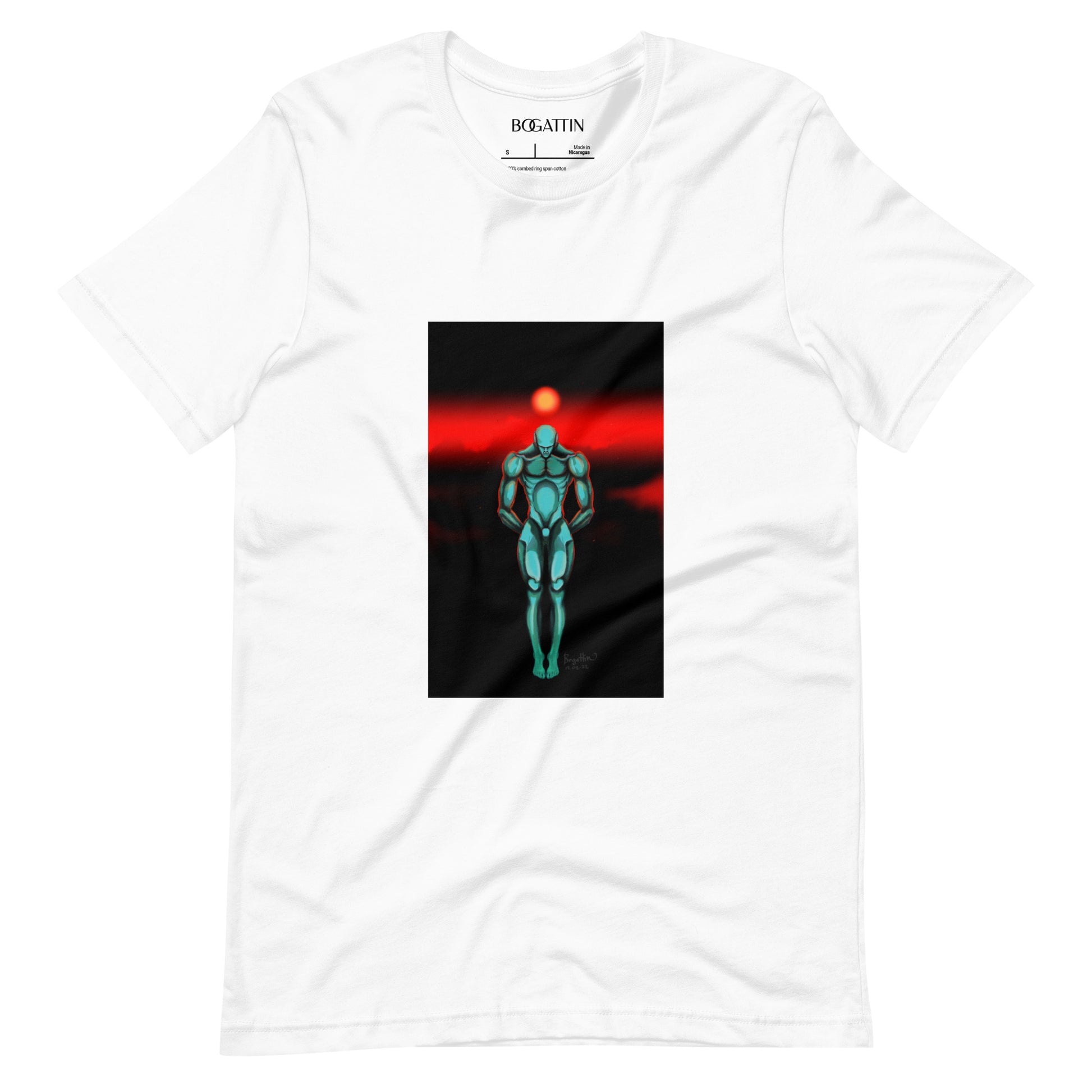 White unisex t-shirt