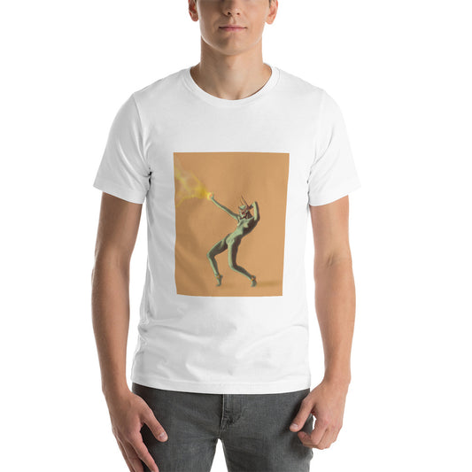 White unisex t-shirt