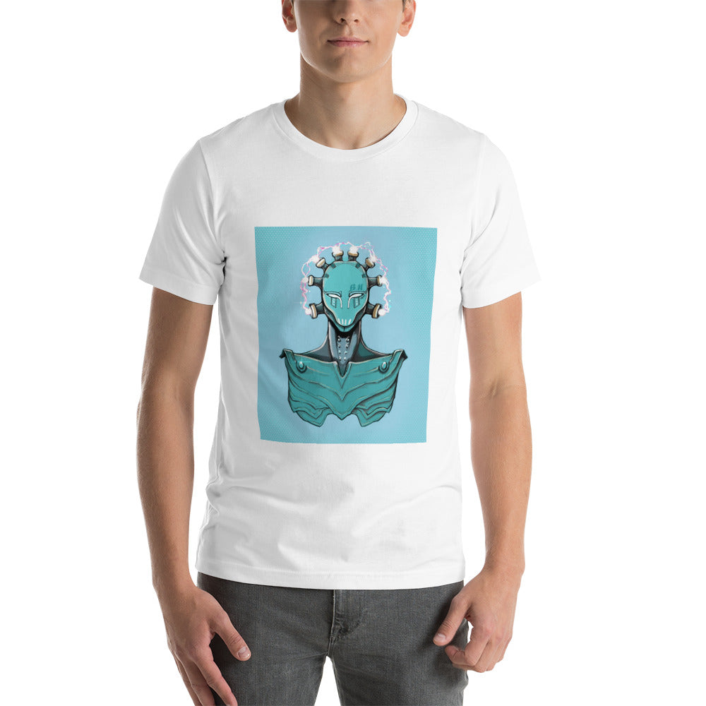 White unisex t-shirt