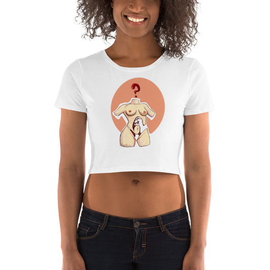 White Crop Top